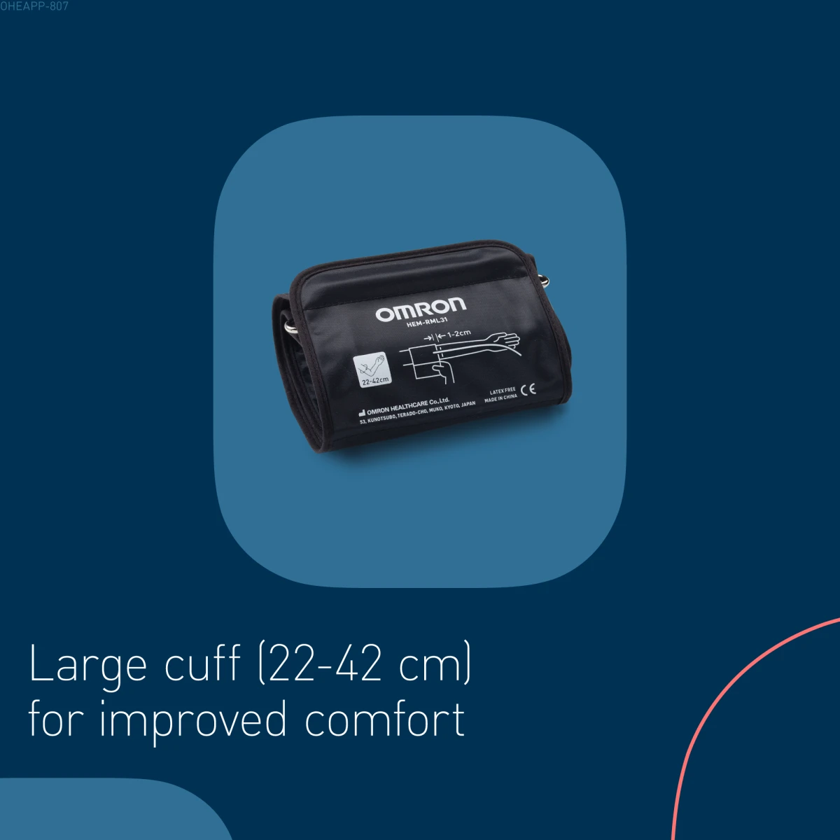 OMRON X2+ Connect Boční pohled